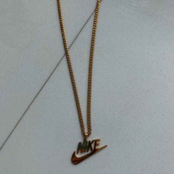 NIKE: Gold chain necklace - Picture 2 of 9